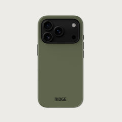 Ridge Phone Case - iPhone 18 Pro - Matte Olive